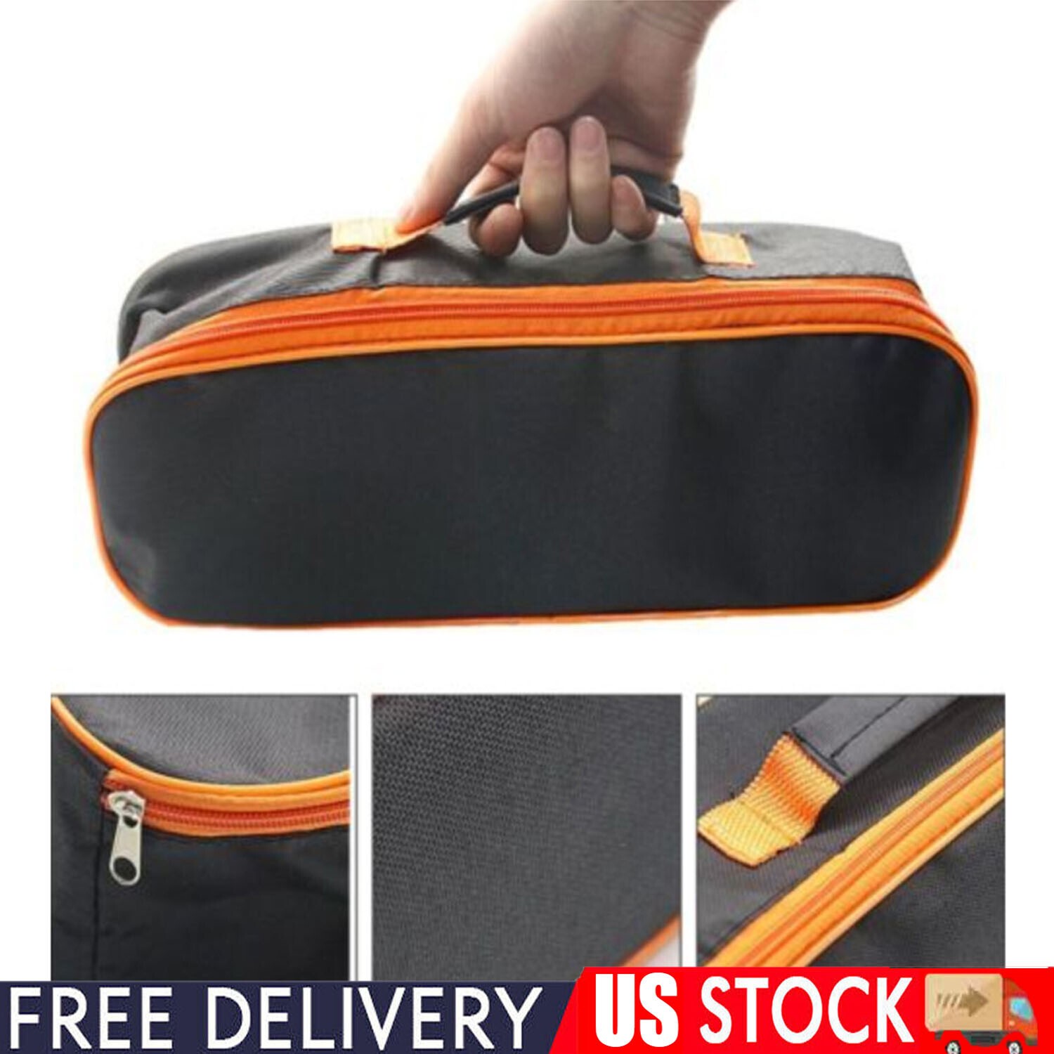 Portable Oxford Cloth Tool Storage Bag Zip Carry Case Pouch Pocket Organizer oaC