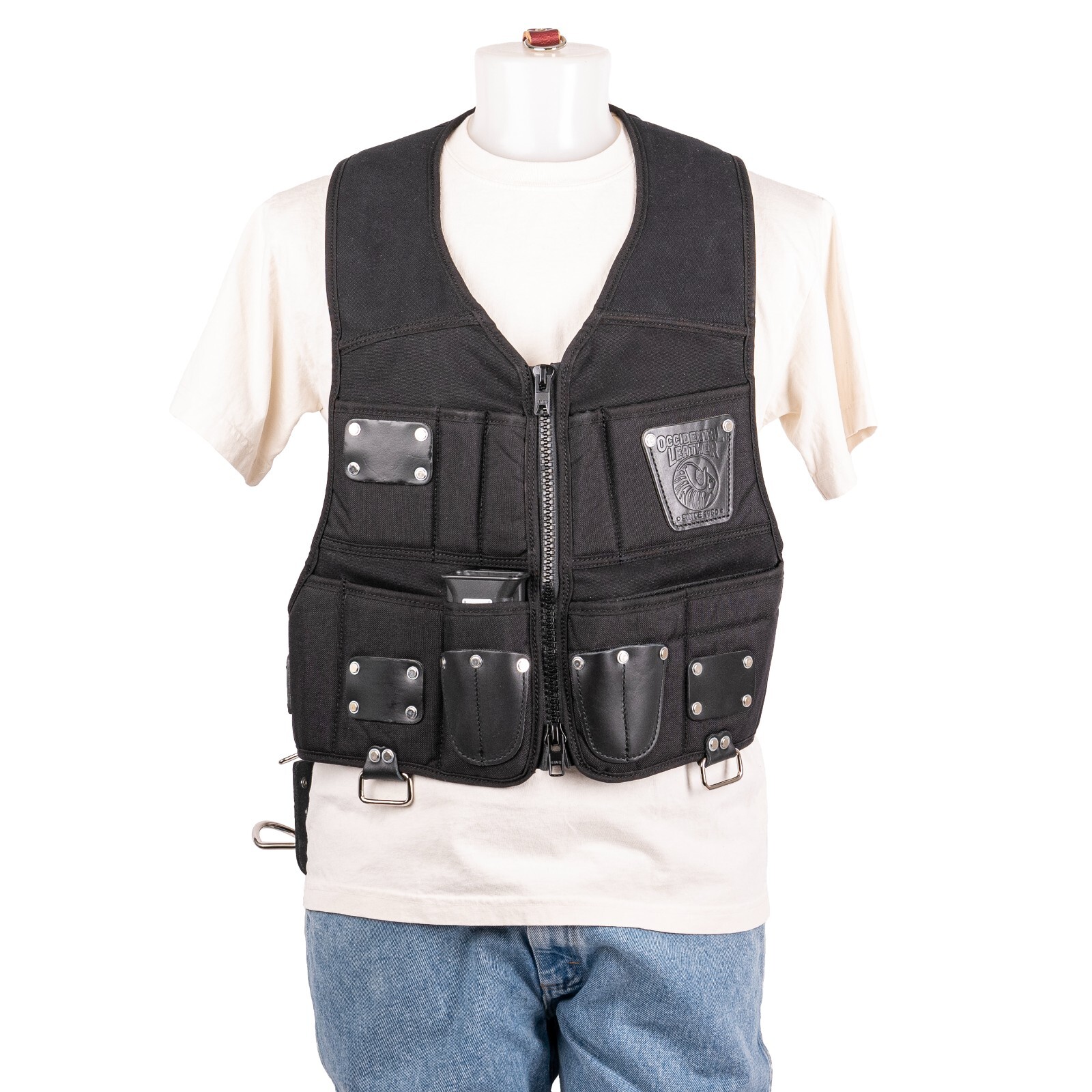 Occidental Leather 2536 Standard Size Builders’ Zip Vest Tool Carrying System