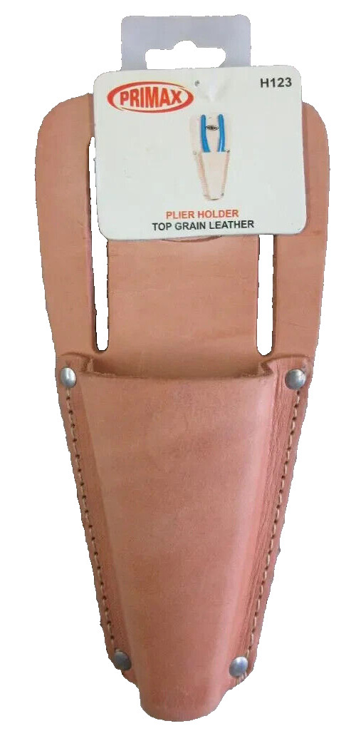 PRIMAX Leather 8: or large Plier Pouch Top Grain Belt Cut H123
