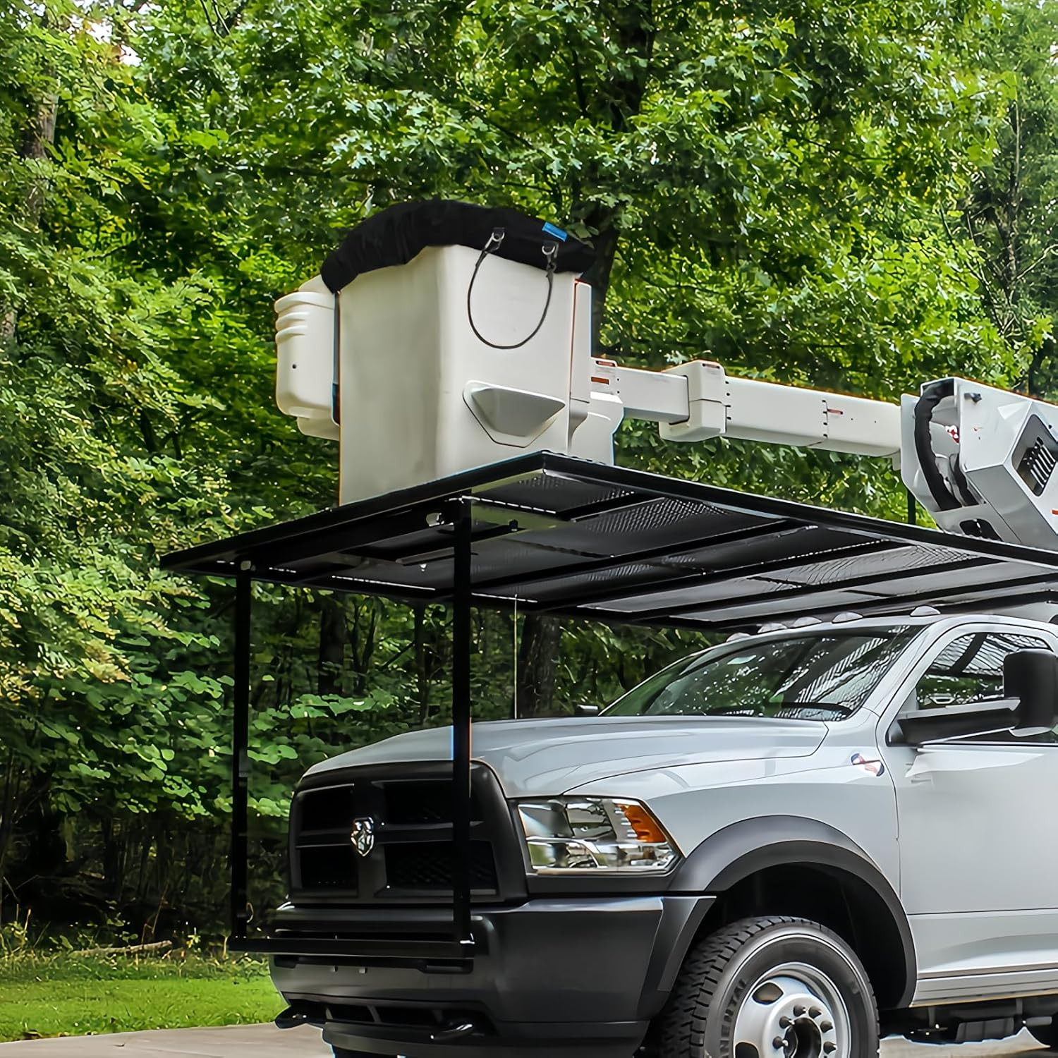 Bucket Truck Cover – Easy to Use, Tear-Resistant, with Elasticated Cord Buckle,