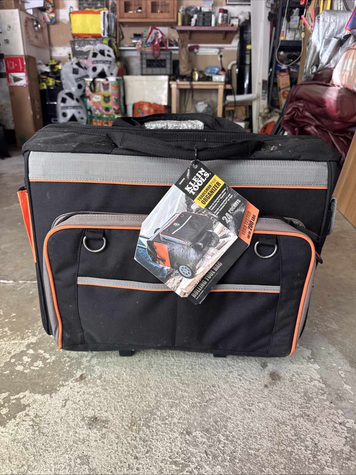 Klein Tools 55452RTB Tradesman Pro Rolling Tool Bag with Wheels