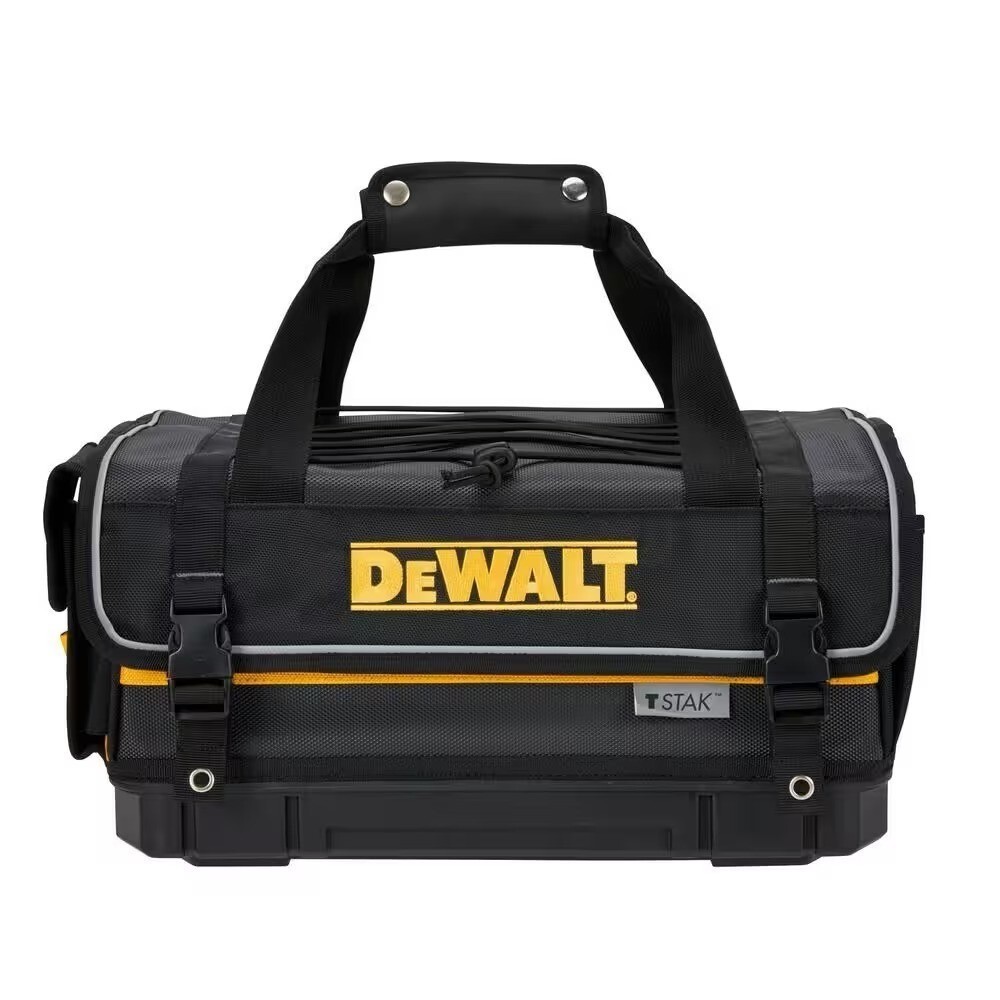 DEWALT TSTAK Multi-Purpose Tool Storage Bag 17 inches. with Handles Black/Yellow