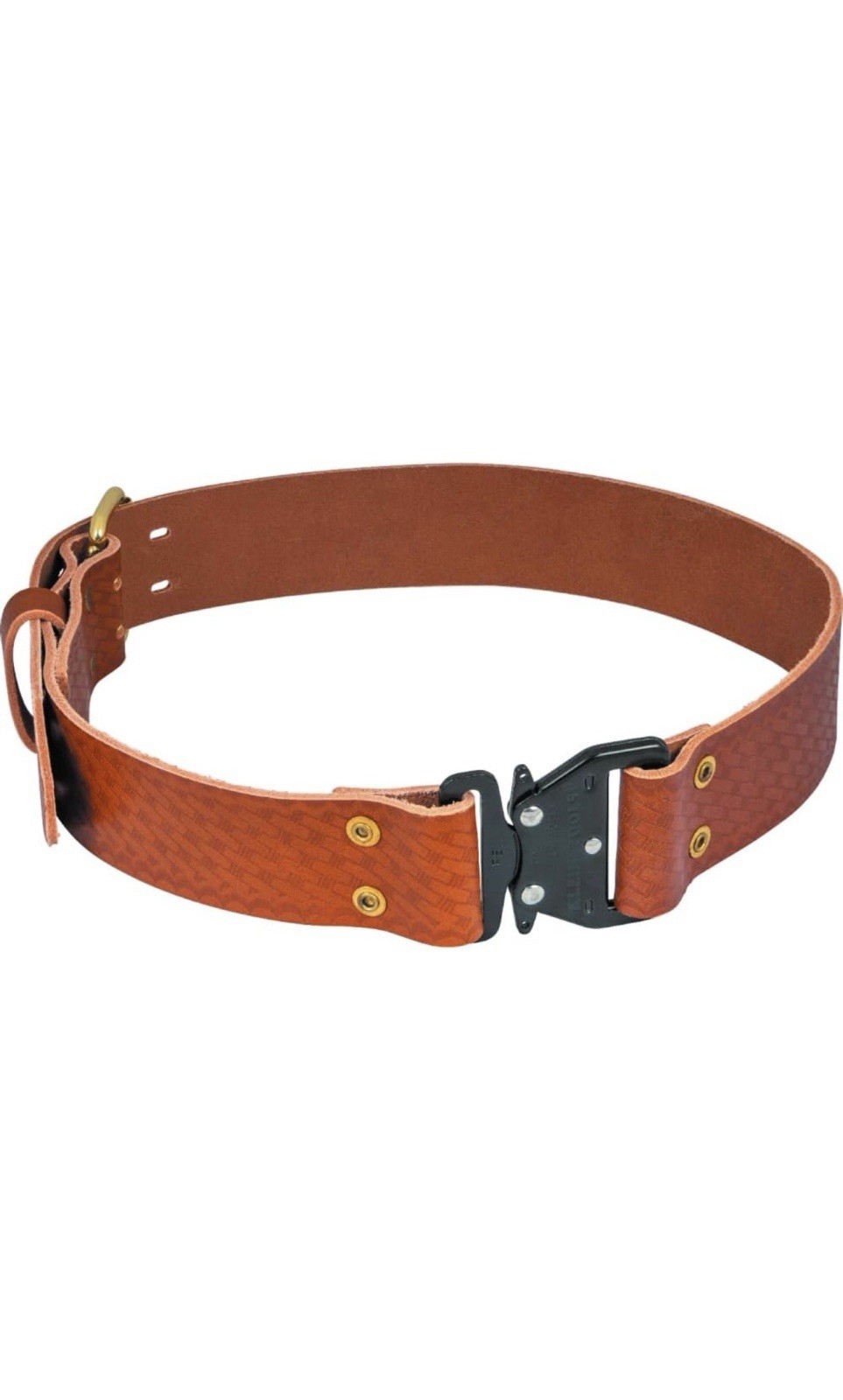 Klein Tools 5826XL Quick Release Leather Belt, Extra Large