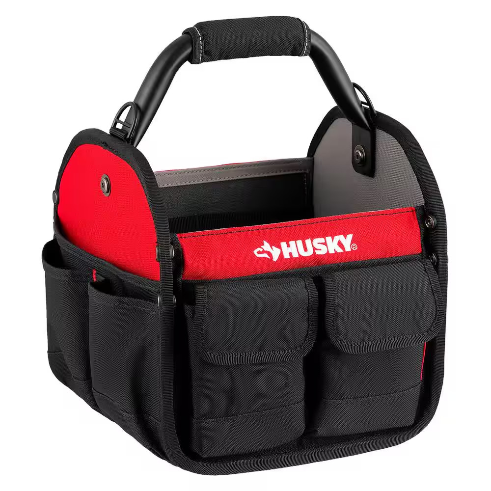 Tool Storage Tote Bag 10 In. Open Top All-Purpose Weather Resistant Jobsite NEW