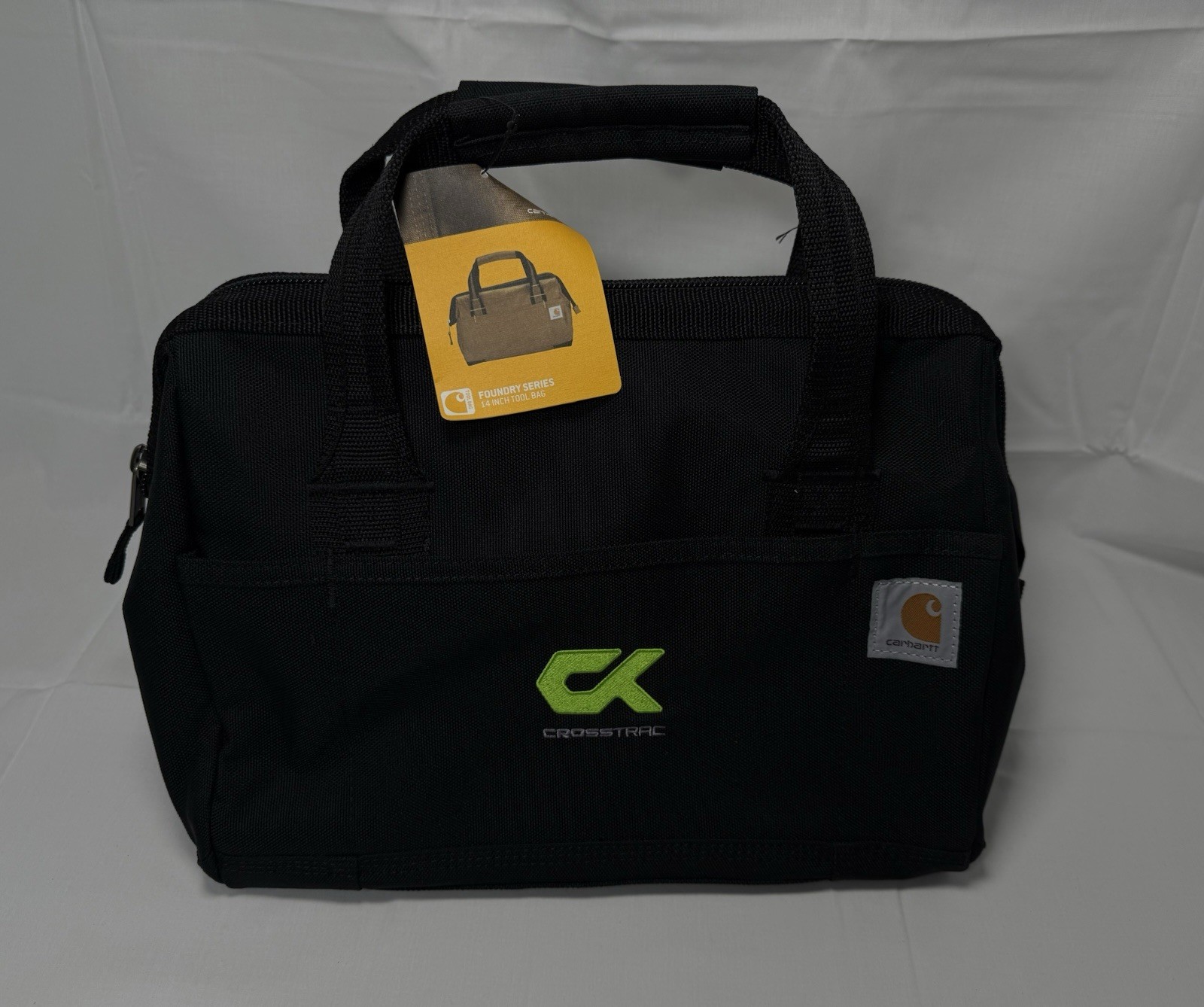 Carhartt Foundry Series 14” Tool Bag Black Rain Defender New With Tags