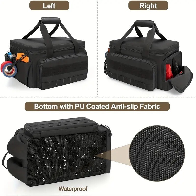 14″Durable Heavy Duty Durable Portable Tool Storage Bag Organizer Large capacity