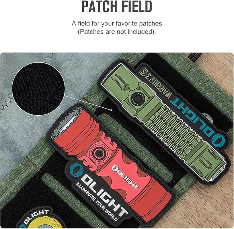 Exploit Mini Tactical EDC Pouch, Multifunctional Flashlight Knife Bag, Tool Roll