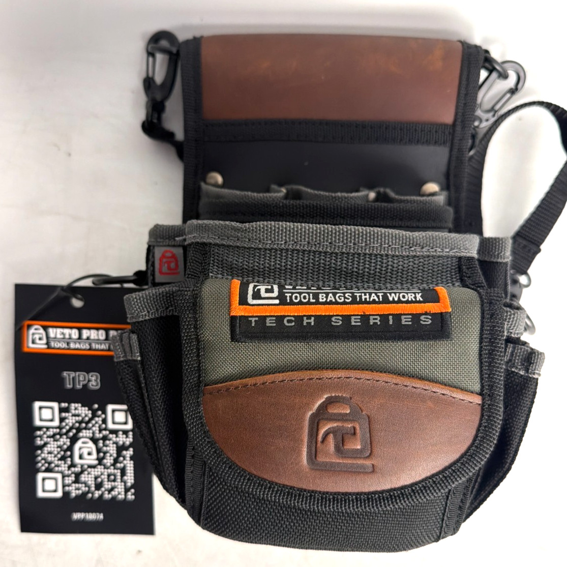 [NEW] (VPP10074) Veto Pro Pac TP3 Tech Series Clip-On Tool Pouch