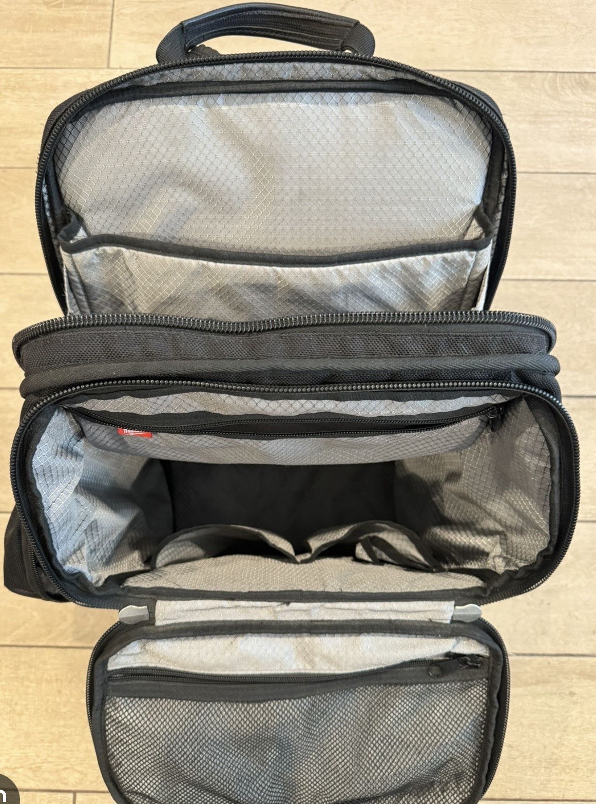 Used Milwaukee 48-22-8205 Performance Travel Backpack Good Condition