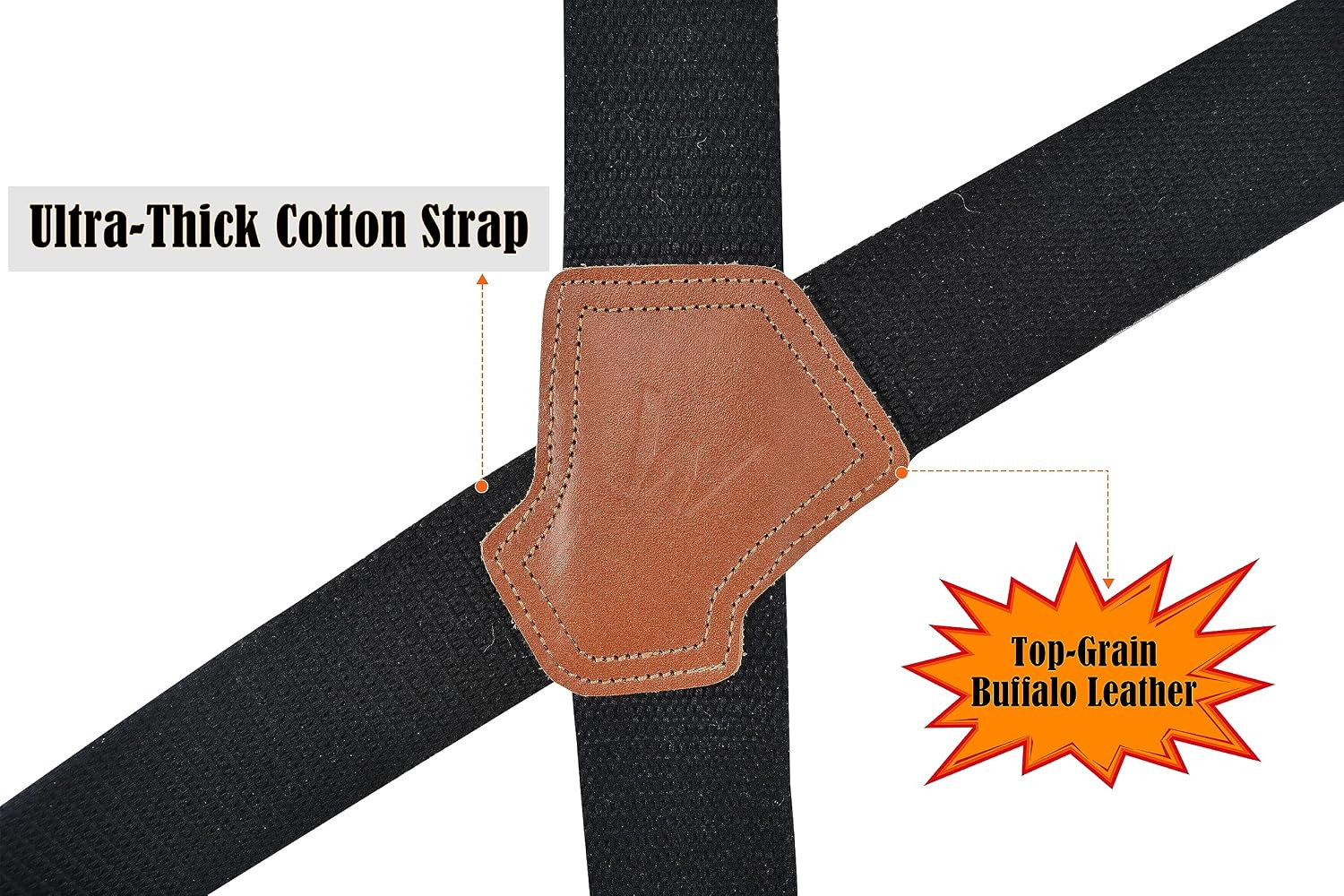 WELKINLAND Lightweight Tool Belt Suspenders, Carpenter Tool Bag Suspenders | Stu