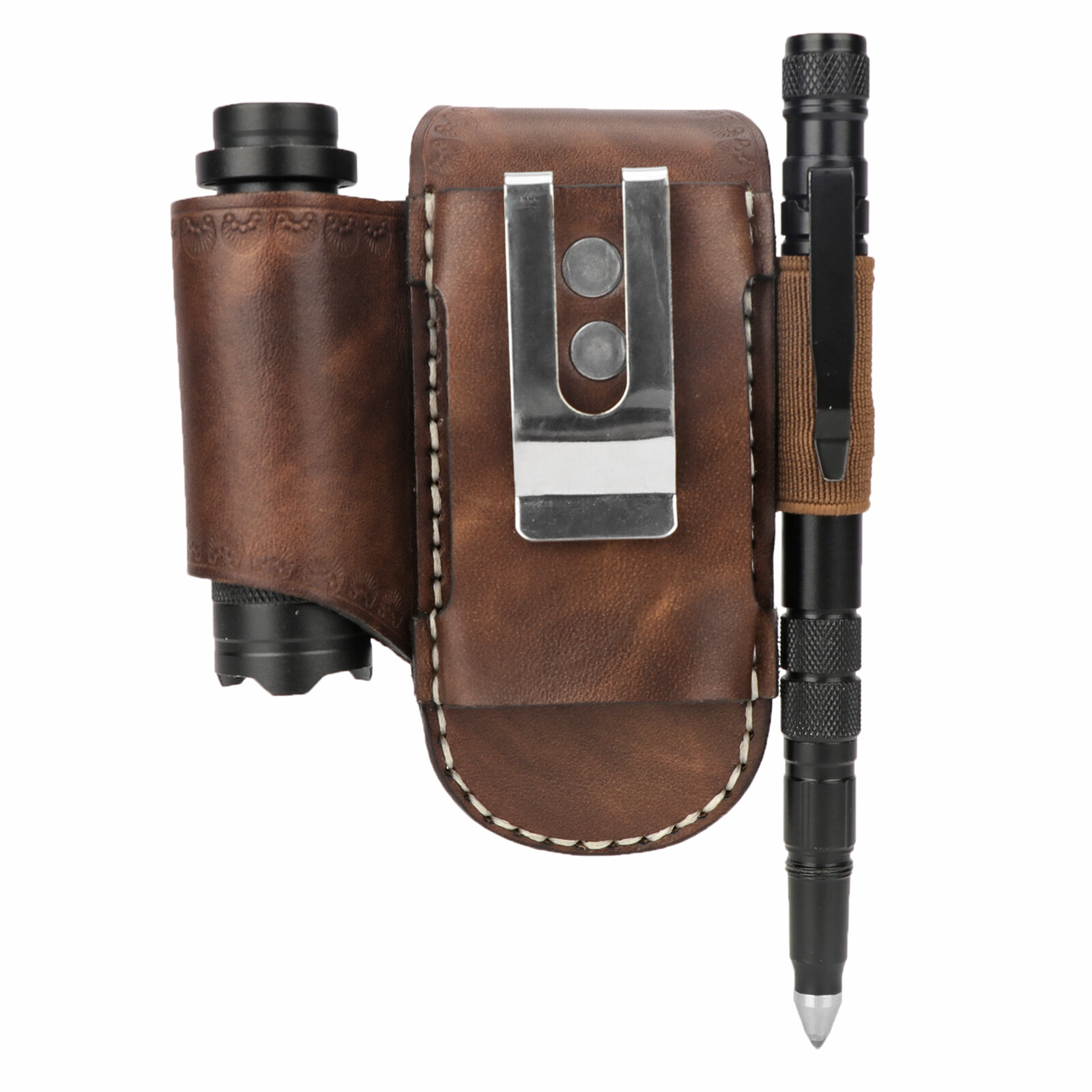 Leather Knife Sheath EDC Pliers Belt Pouch Knives Holster-Special Offer