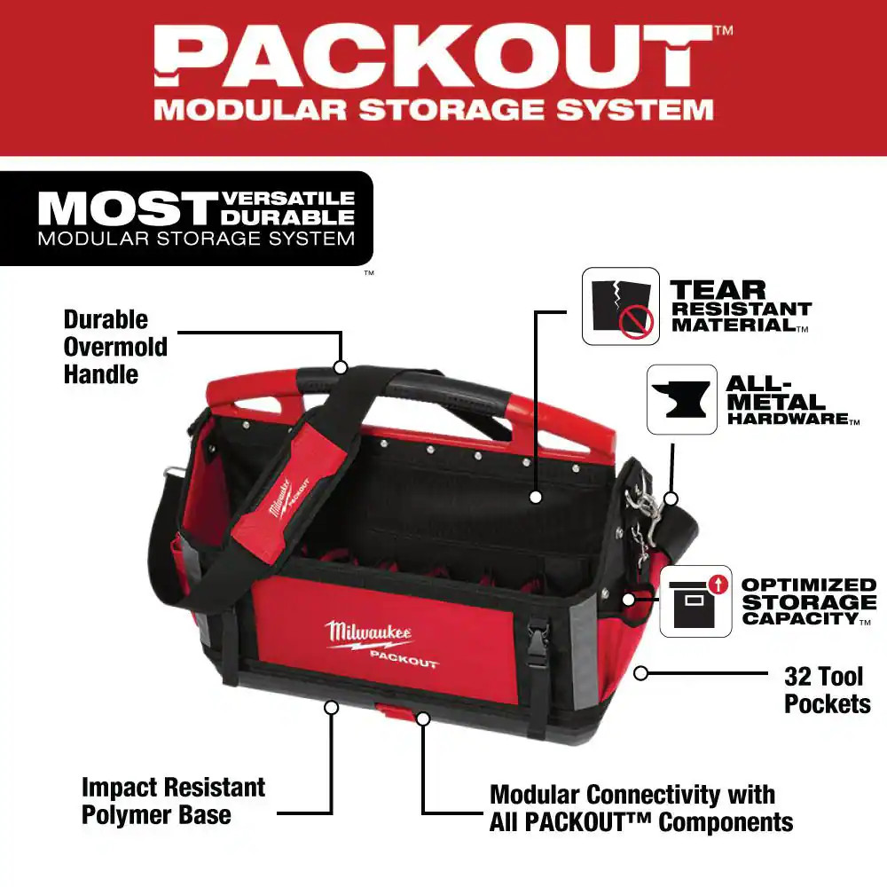 20 In. PACKOUT Tote