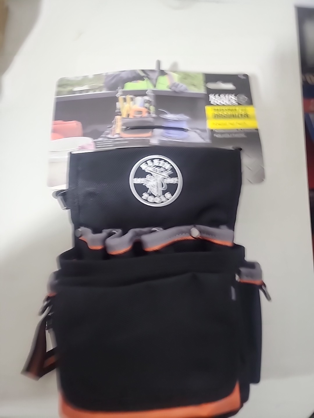 Klein Tools 5242 Tradesman Pro™ Tool Pouch, 9 Pockets, 9.5 x 7.5 x 9.5-Inch