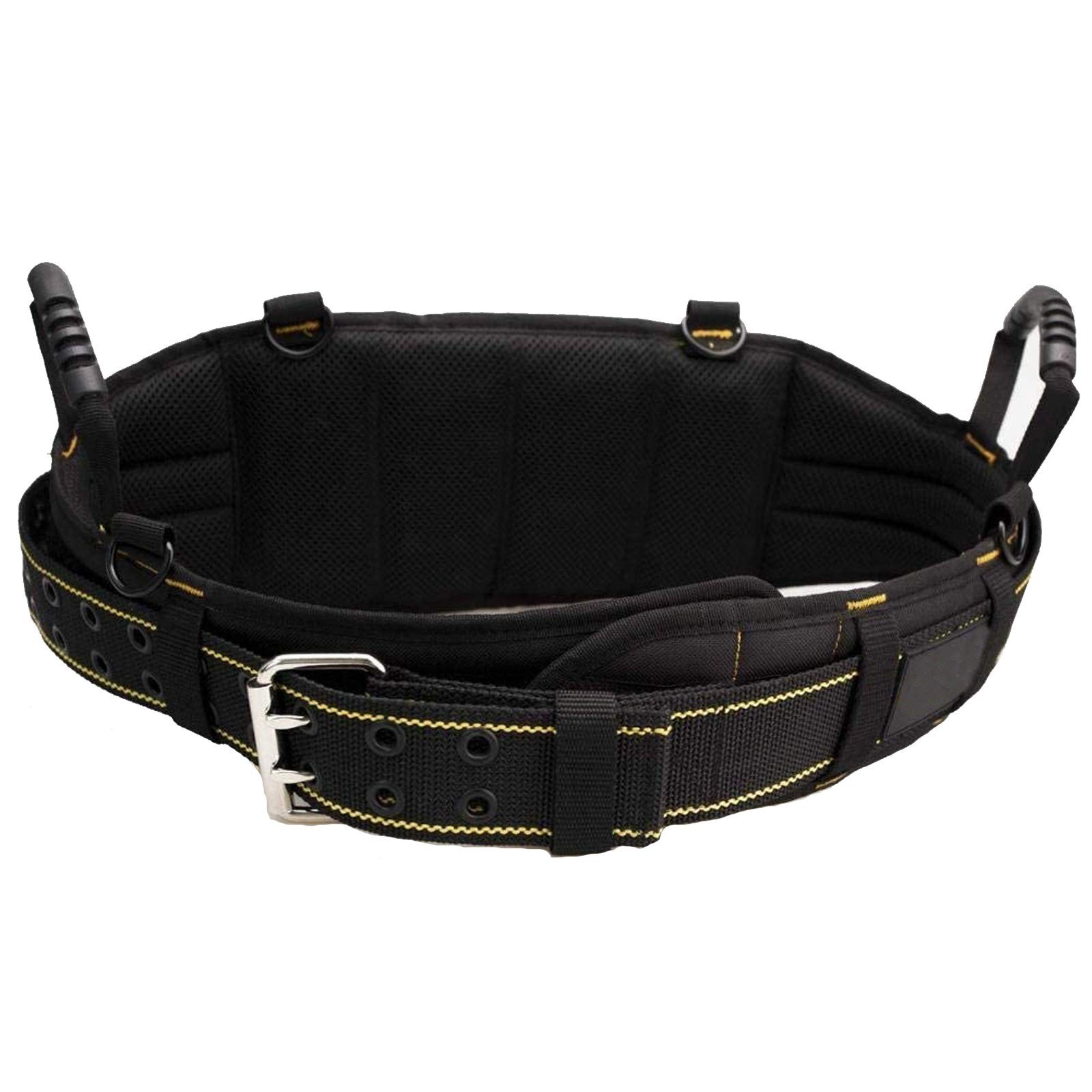 Heavy Duty Padded Tool Belt With Back Support Carrying Handle Comfortable
