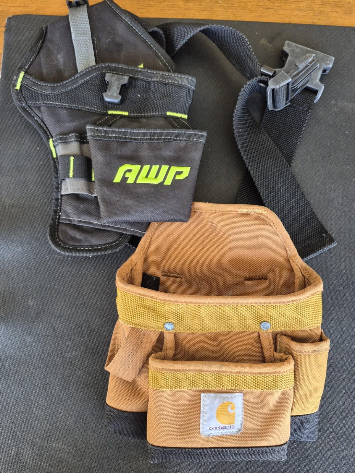 Bundle Carhartt Carpenters Pouch Legacy, AWP Drill Holster and Belt