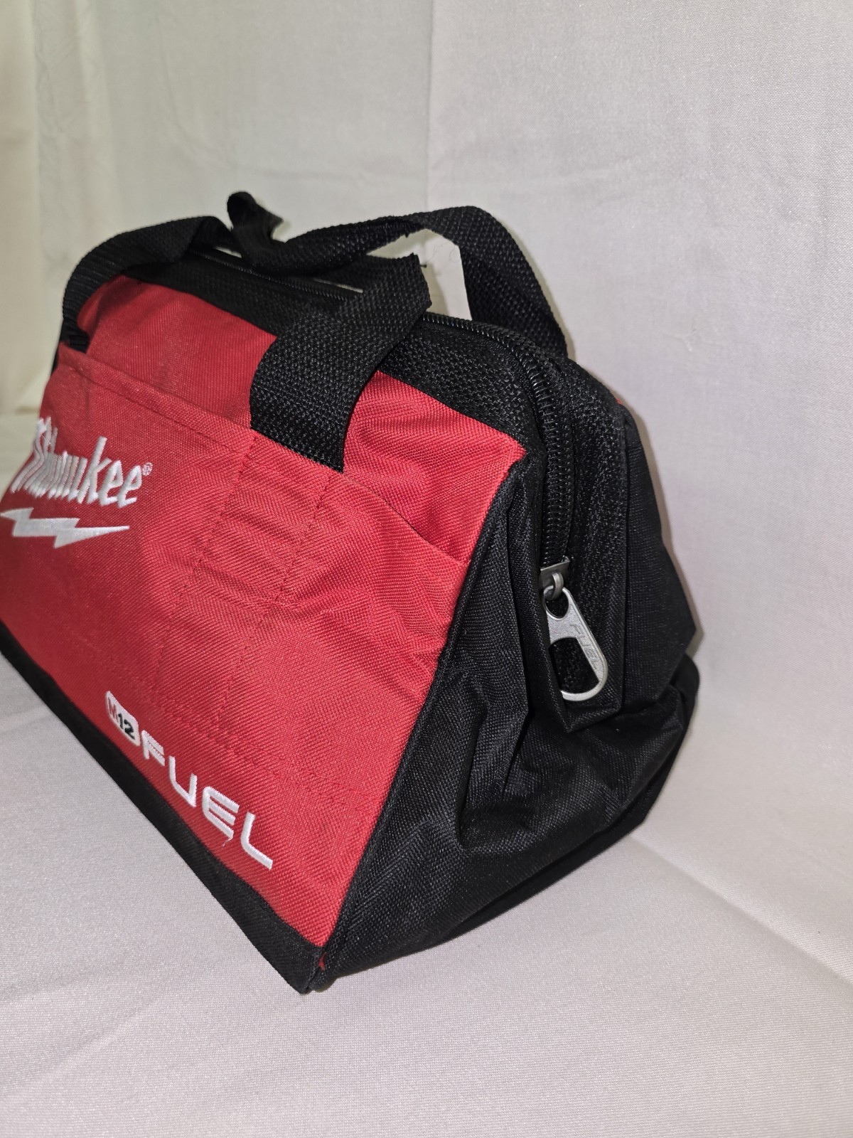 MILWAUKEE FUEL M12 POWER CANVAS TOOL BAG HEAVY DUTY CONTRACTORS FOR DRILL IMPACT