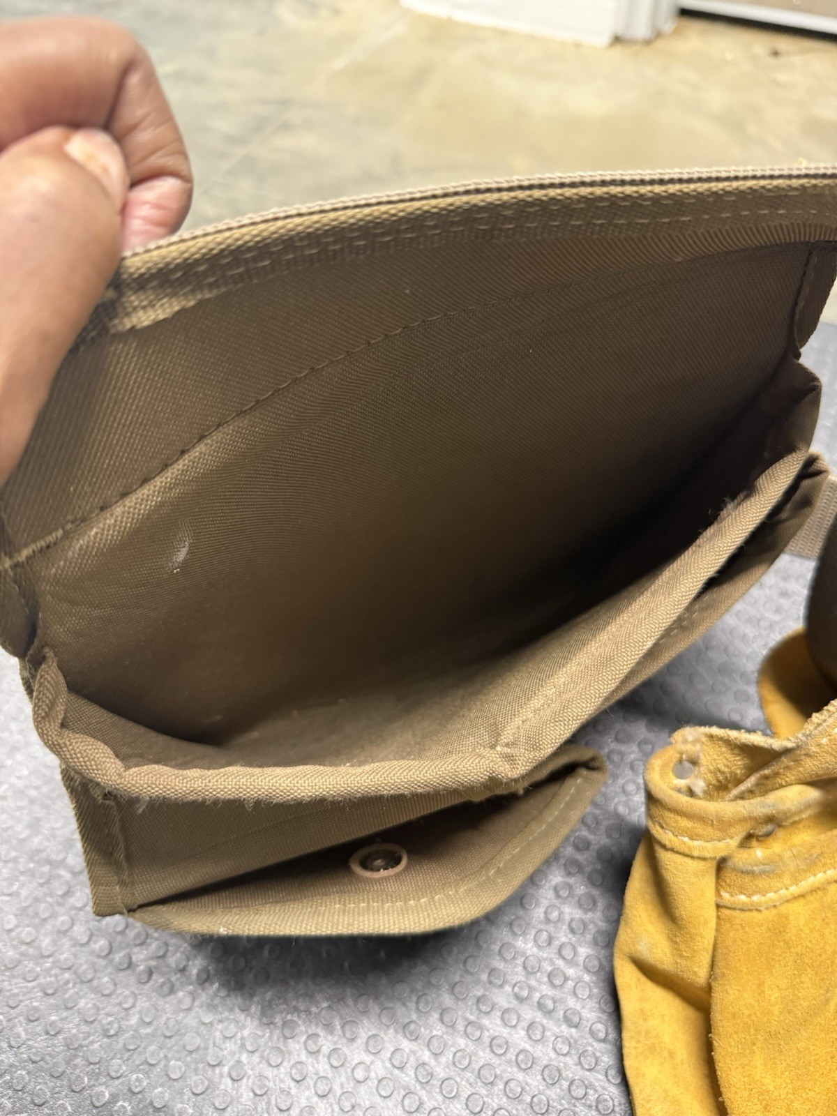 McGuire-Nicholas Leather Tool Belt Brown with Multiple Pouches