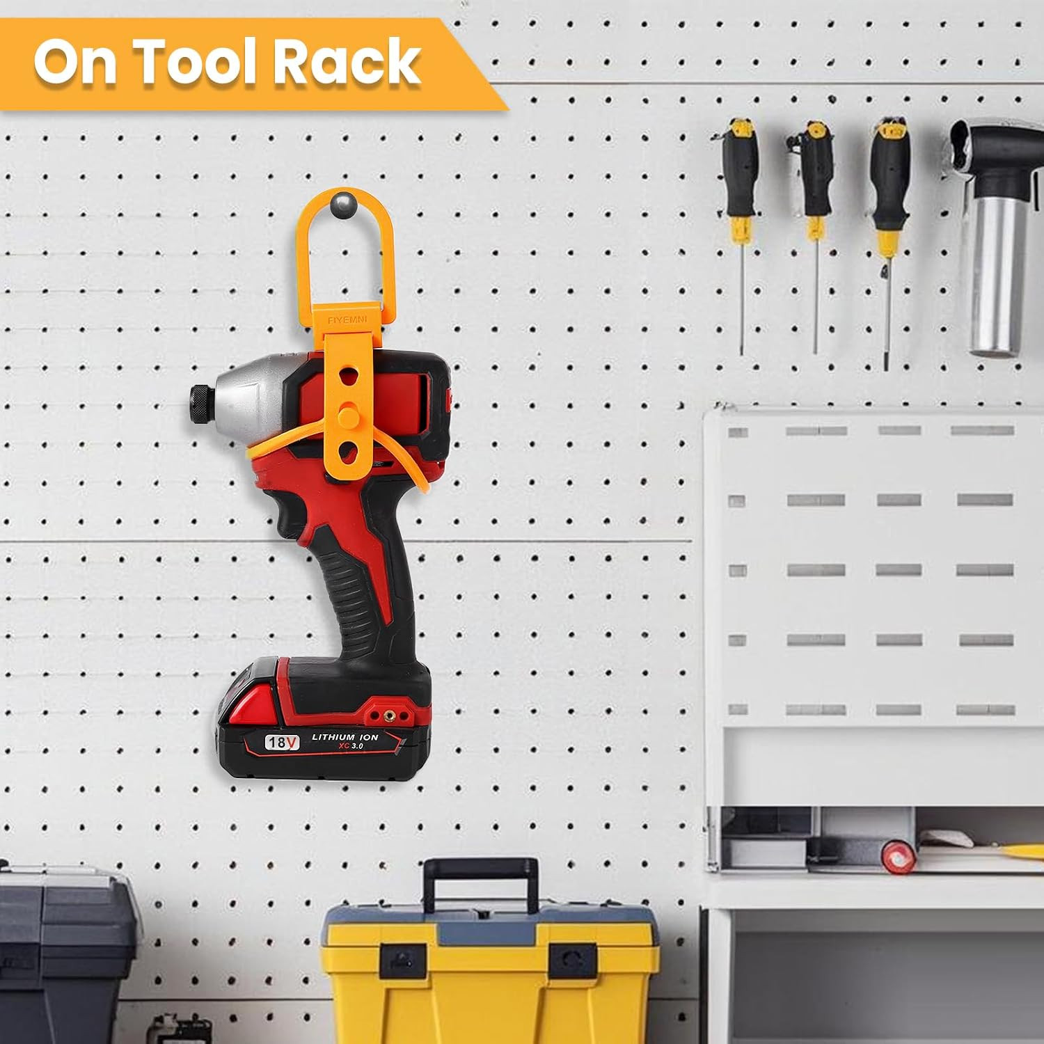 Lineman Tools Drill Hanger, Drill Hook, Lineman Bucket Accessories | Secure Dril