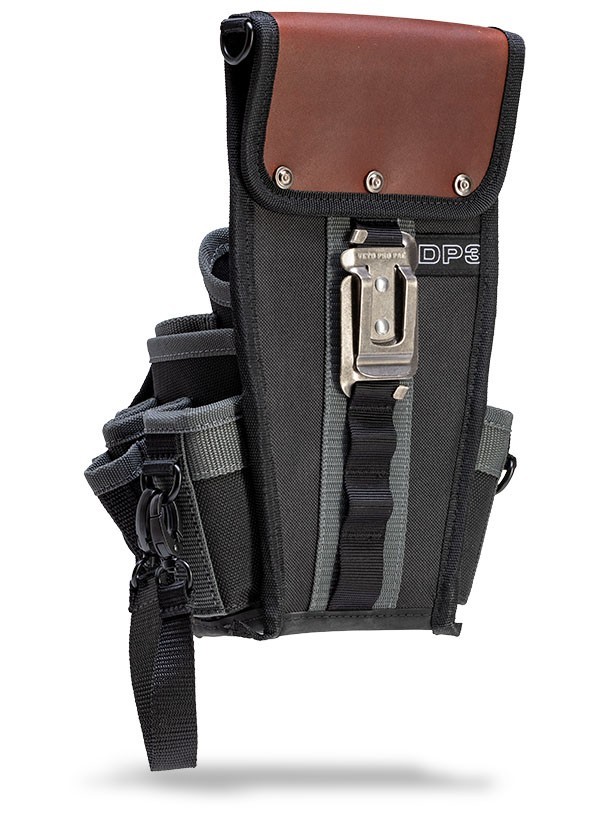 Veto Pro Pac DP3 Tool Pouch & Drill Holster w/ Belt Clip