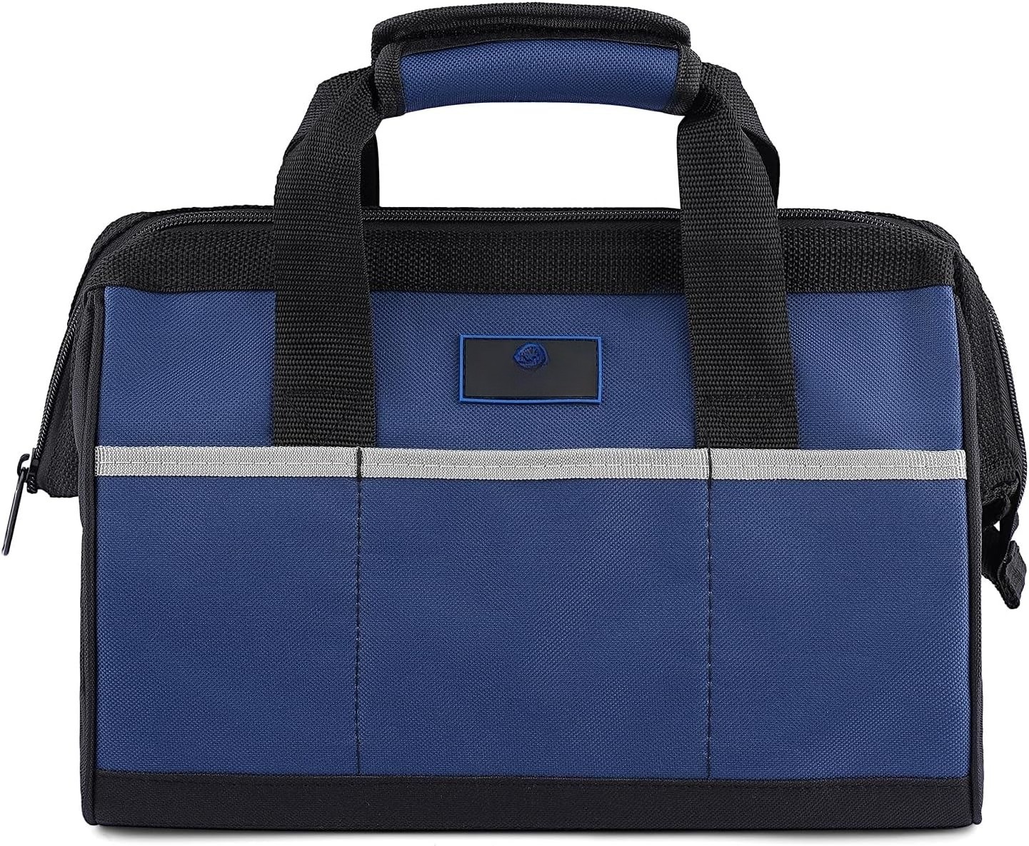 Tool Kit 13-inch, Wide-Mouth Tool Storage Bag, Heavy-Duty Waterproof Design