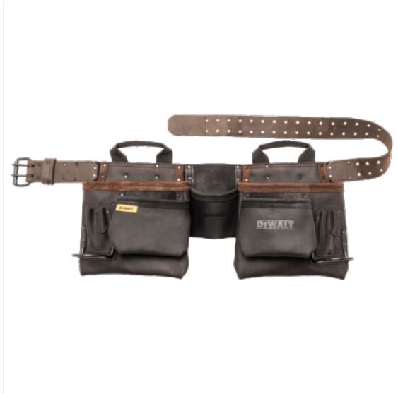 Dewalt Nubuck Leather Pouch Set Tool Zip-Work Belt DWST550112