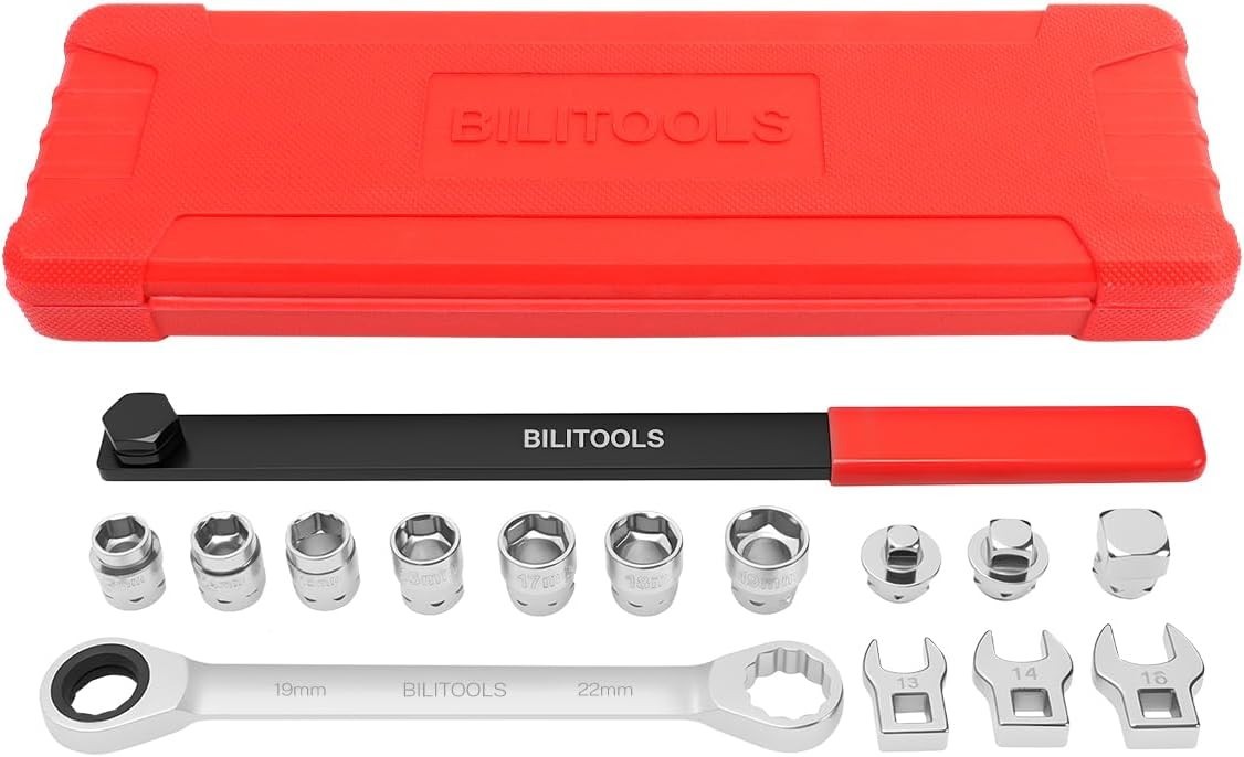 Complete Ratcheting Tensioner Tool Kit – 15 Pcs