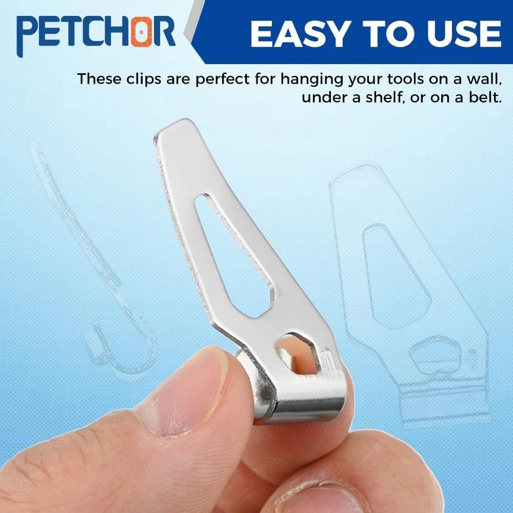42-70-0490 Belt Clip Hook and Screw for M12 Power Tools, 8PCS 48-67-0010 Belt…
