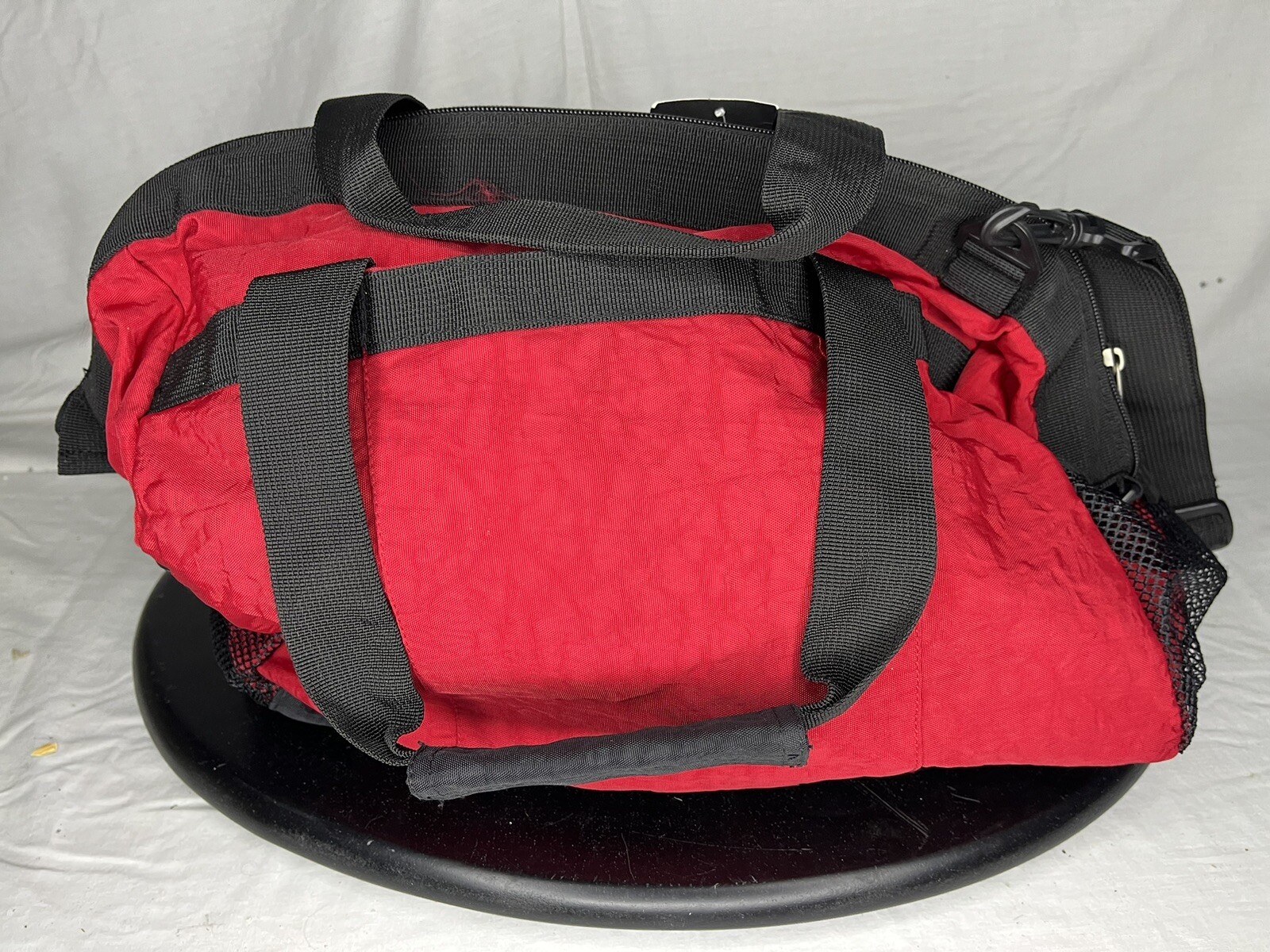 NGG Swiss Edition Tool Bag Top Wide Mouth Contractor Storage Tote Red