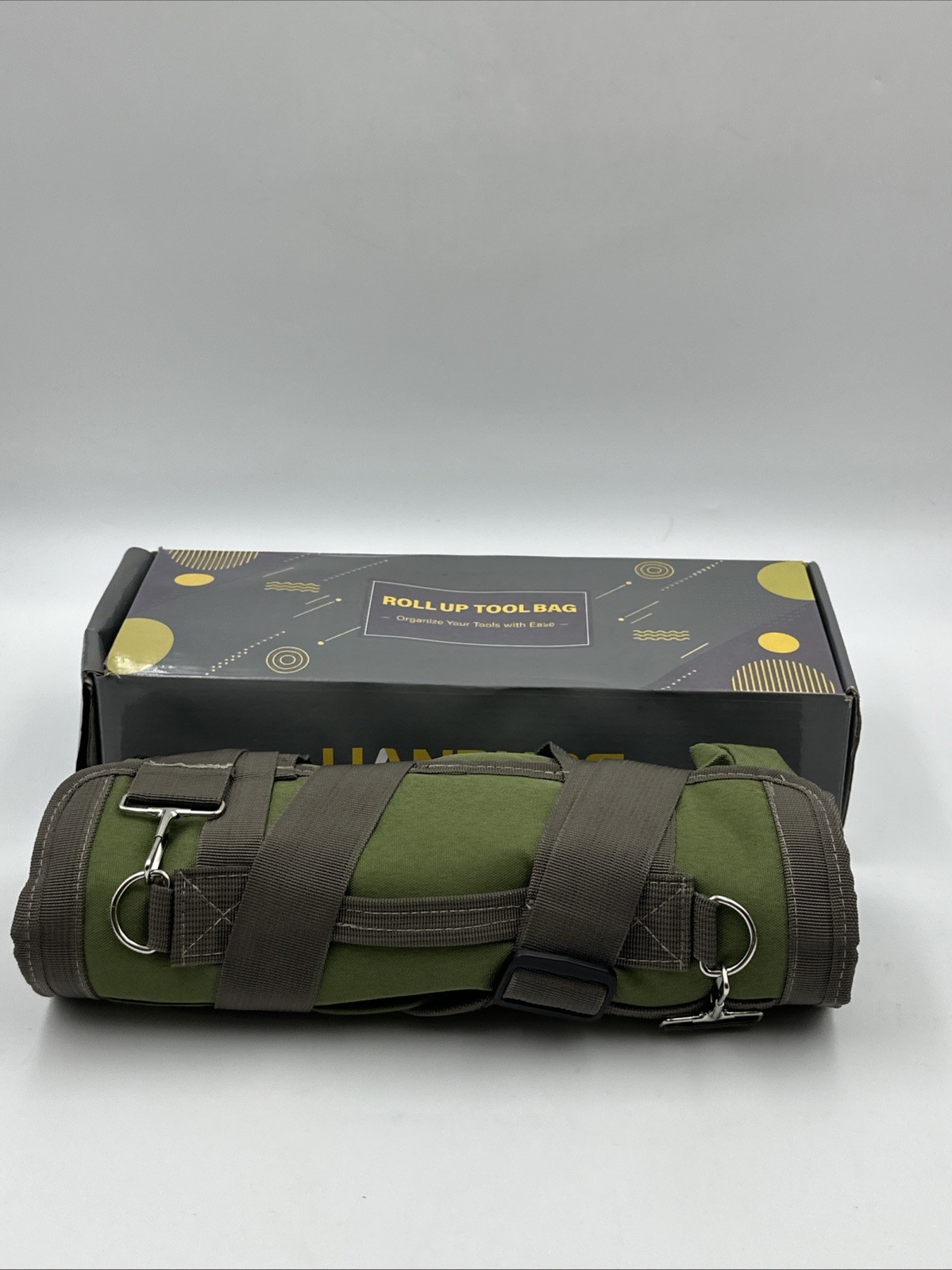 Tool Bag Roll Up Organizer Portable Tool Storage Gifts For Men Woman Mechanic