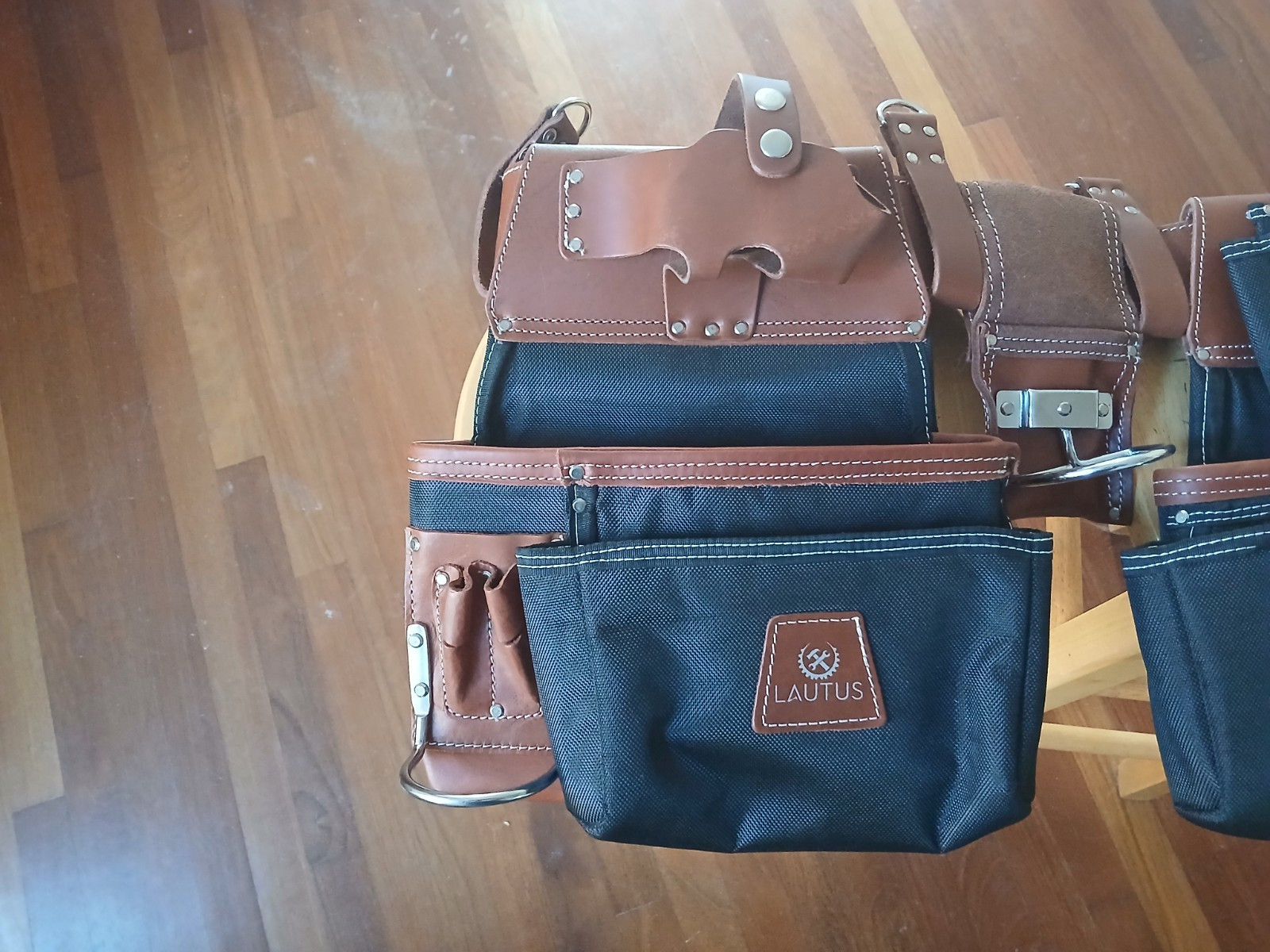 LAUTUS Oiled Tanned & Heavy Duty Nylon Tool Belt