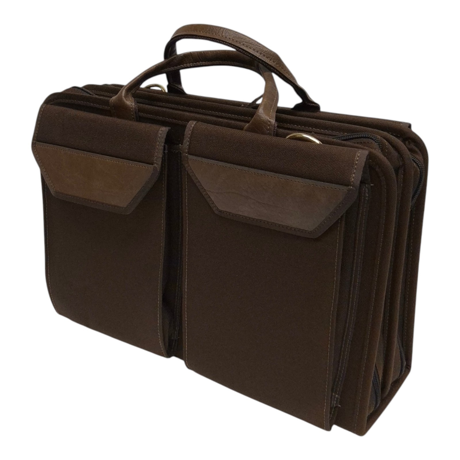 Techni-Tool Tec-Tuff 758CA022 Soft Cordura Tool Case Briefcase 17x12x5 Brown