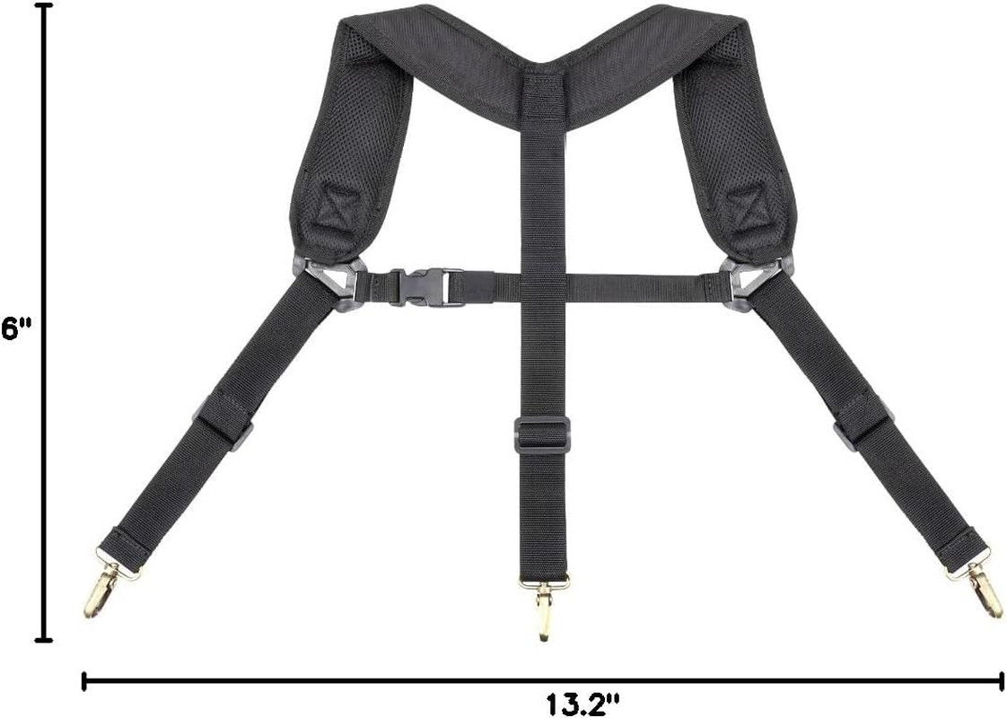 CLC Custom Leathercraft 1608 Electrician’S Comfort Lift Combo Tool Belt, 28 Pock