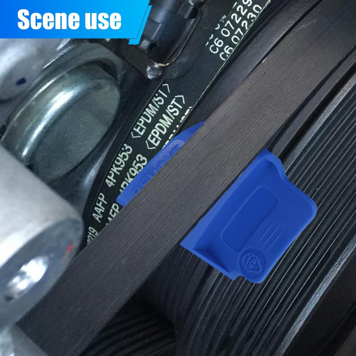 Auxiliary Pulley Belt Installer Tool Kit Stretch Belt Mate Kit Plastic Belt