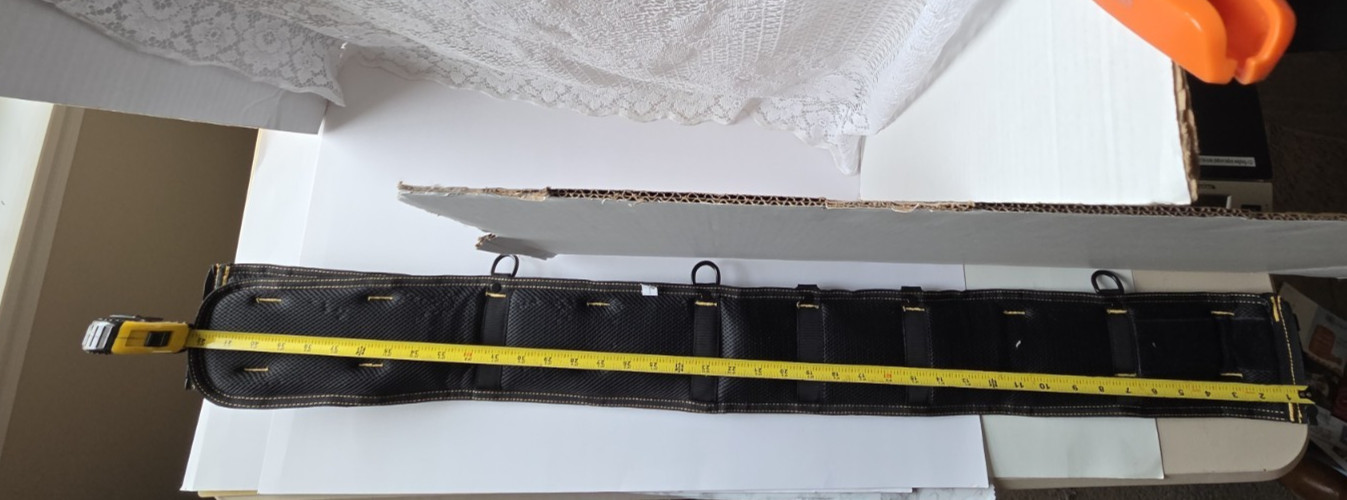 Magno Grip Tool Belt Snap Lock Heavy Duty Padded Belt Fits 32″ – 53″ #526-446