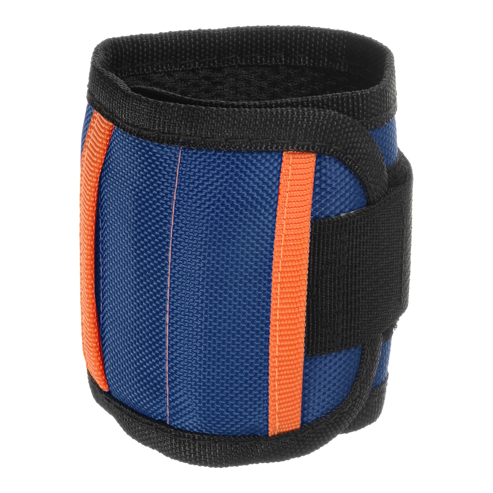 Magnetic Wristband for Screws 12 Magnets Nylon Wrist Band with Pockets Dark Blue