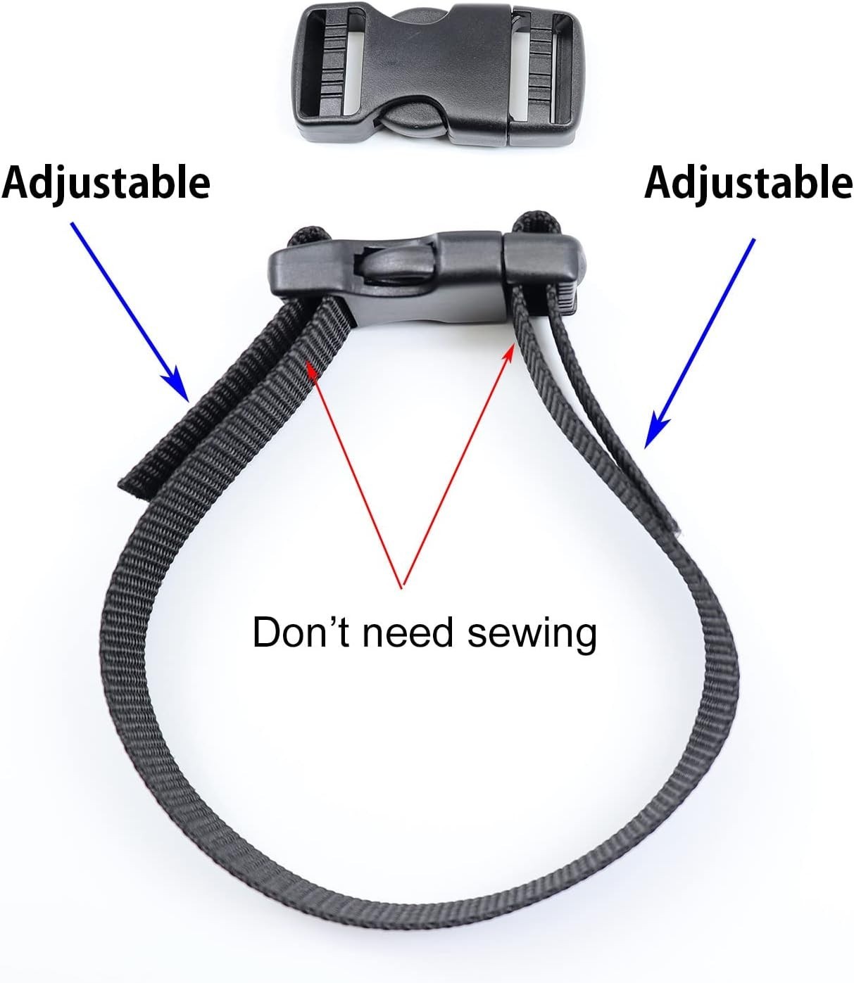 1 Inch Quick Release Plastic Buckles – Strong, Easy-to-Use strap Fasteners