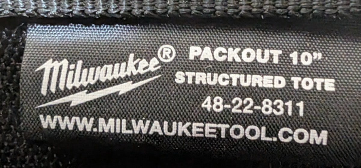 Milwaukee Packout 10″ Structured Tote Bag (48-22-8311)