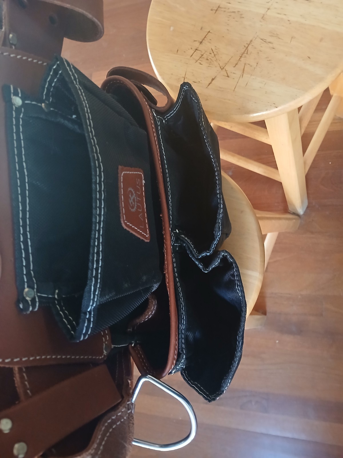 LAUTUS Oiled Tanned & Heavy Duty Nylon Tool Belt