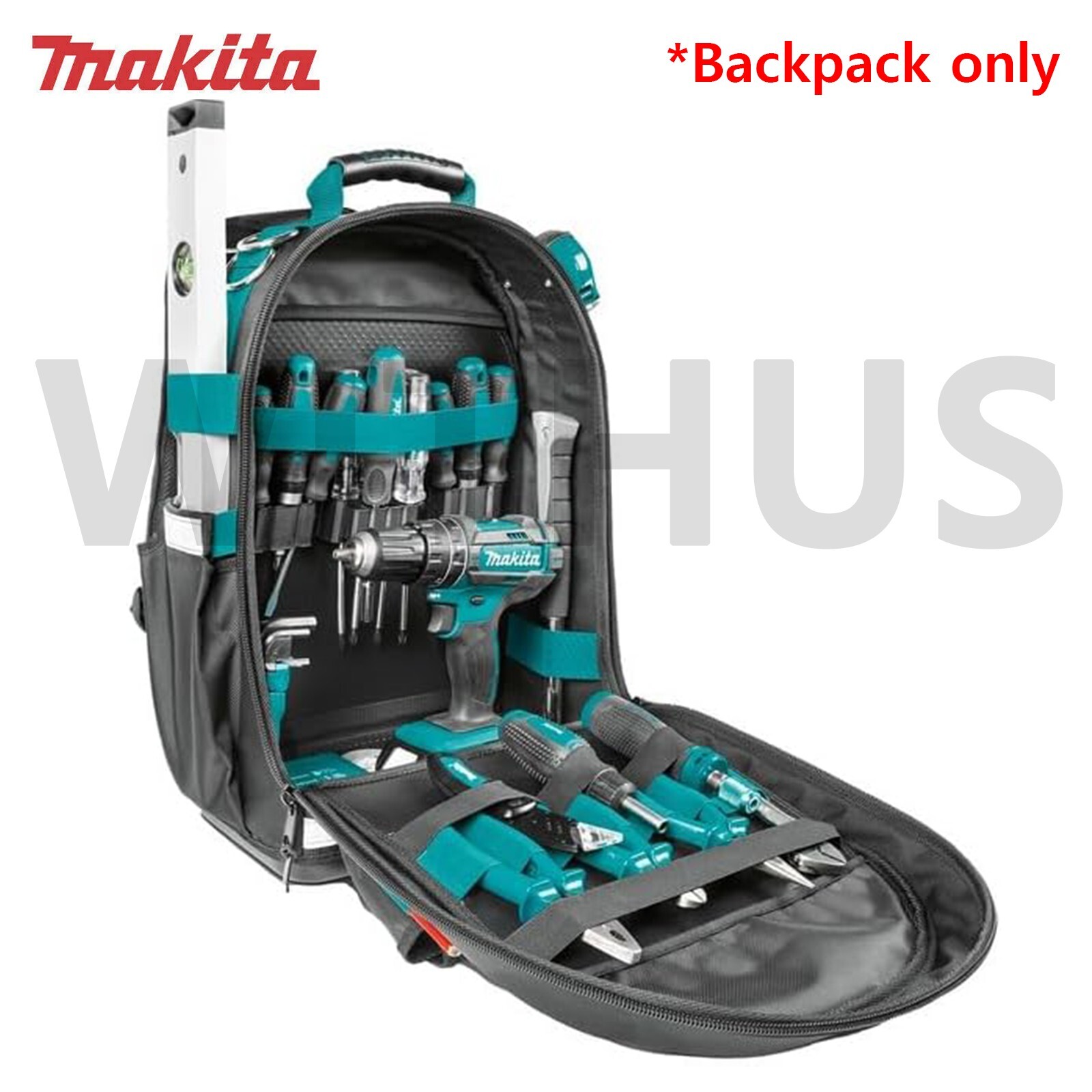 Makita E-05511 Backpack Tool Organiser 22.3L Capable of holding up to 50 tools