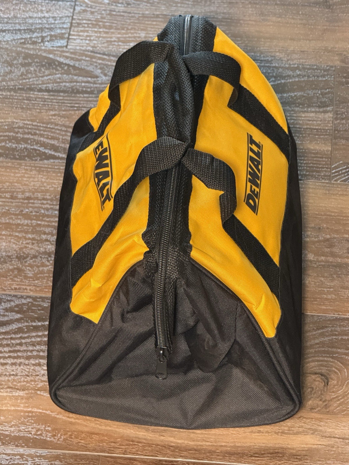 DeWALT TOOLS Heavy Duty Carrying Case Bag Nylon Canvas Black/Yellow 11×8.5 NEW