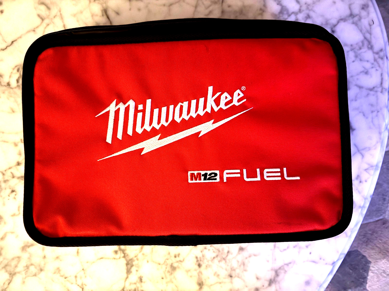 Milwaukee Fuel M12 14” x 9” x 3” Heavy Duty Contractors Tool Bag & CHARGER