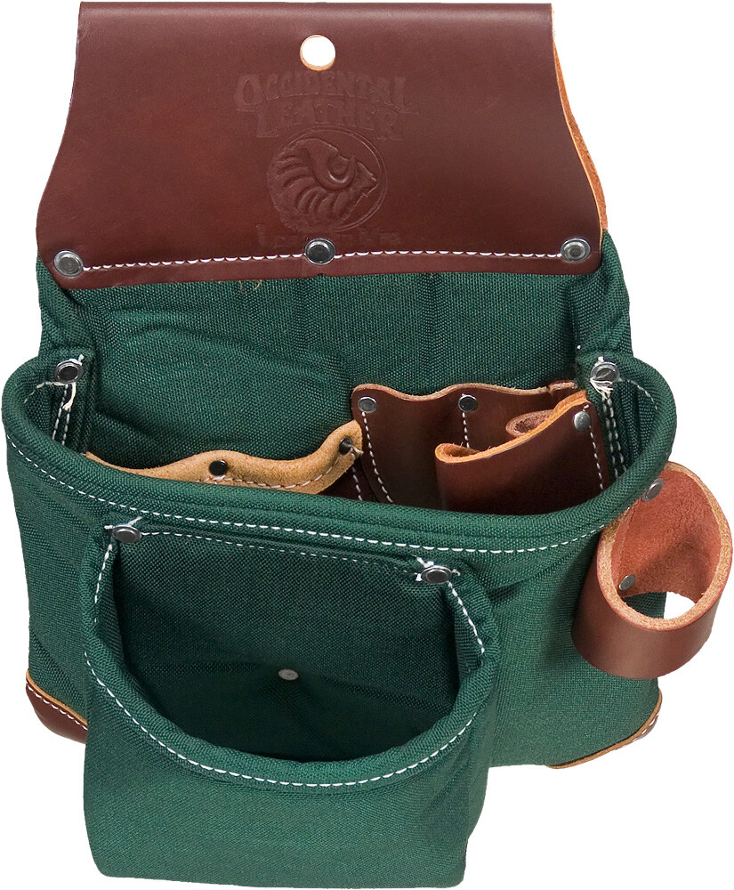 Occidental Leather 8017 Oxylights 2 pouch tool bag Made in USA