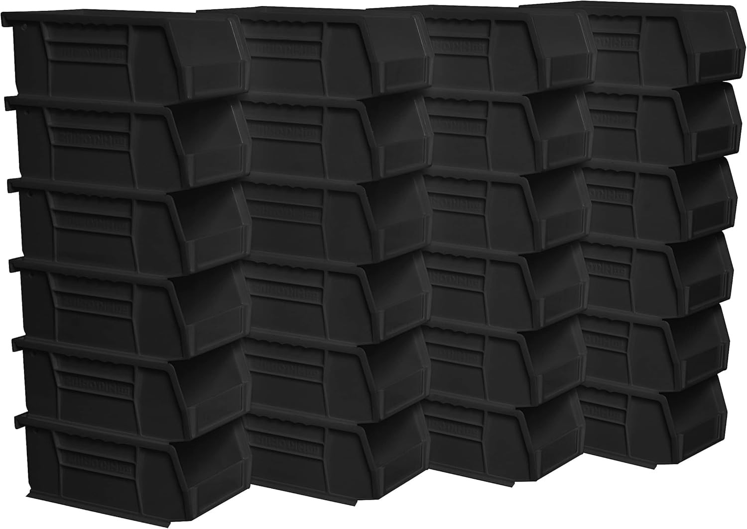 Akro-Mils 30220 AkroBins Plastic Storage Bins, Space-Saving Stackable Bins for