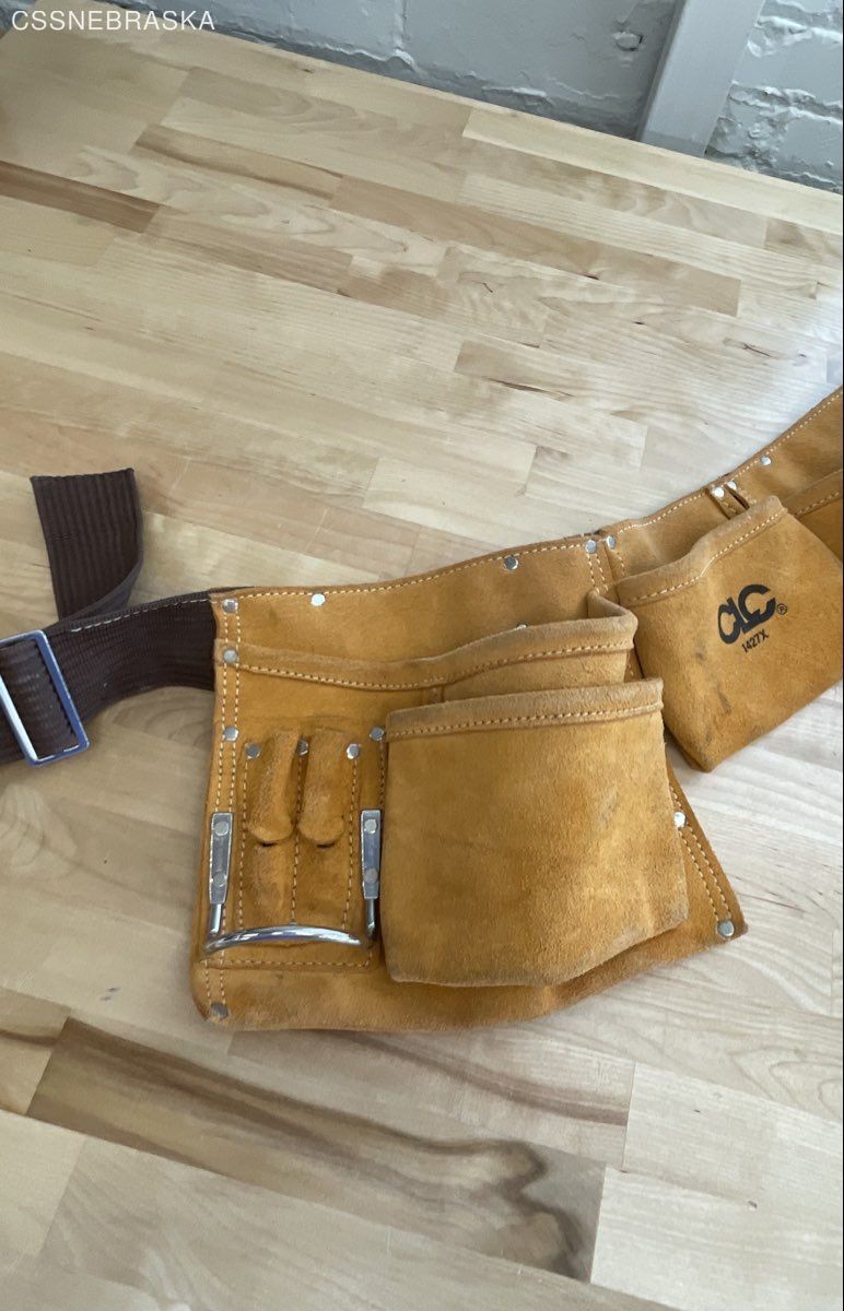 CLC 1427X Suede Leather Professional 12 Pocket Tool Belt Carpenter Work Apron
