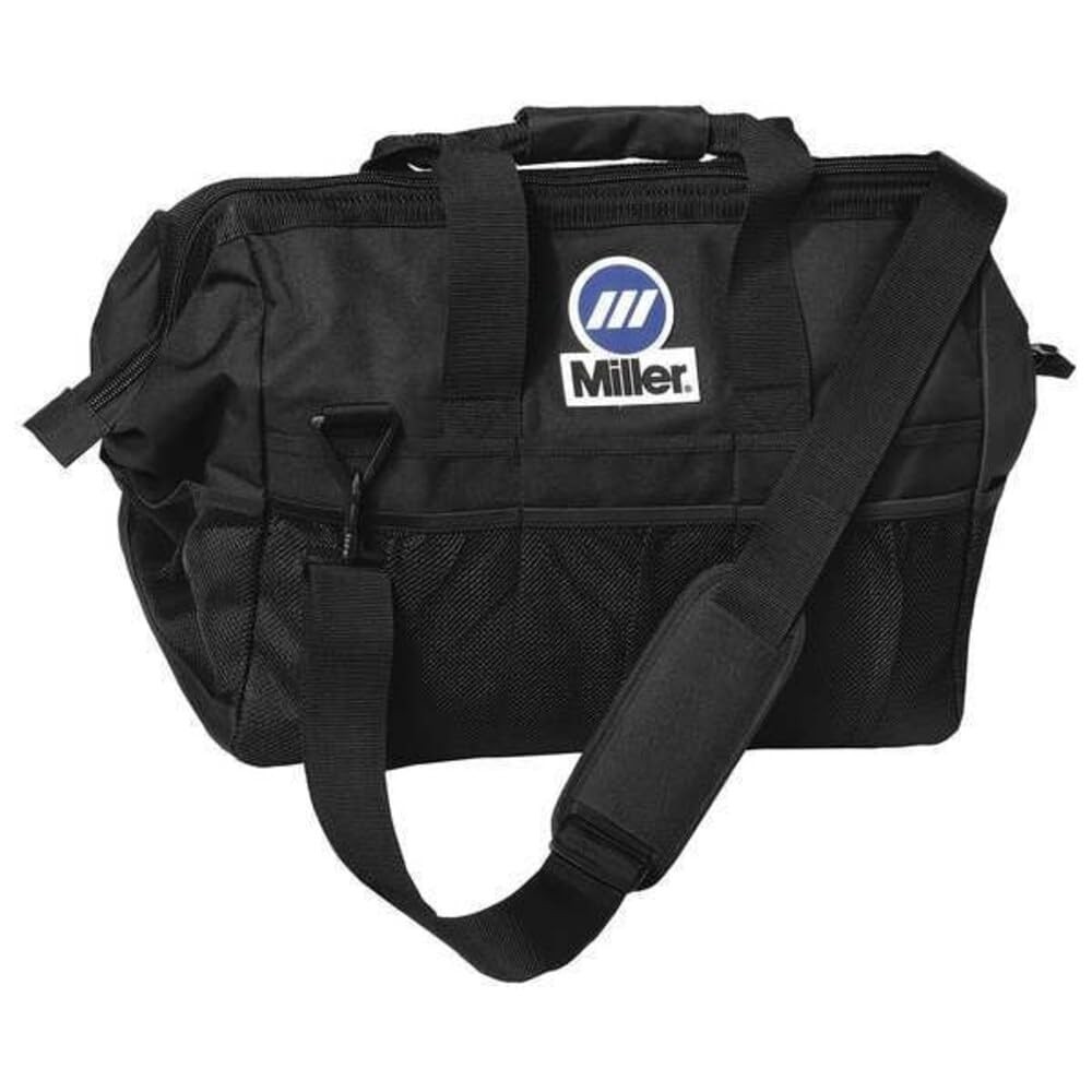 MILLER ELECTRIC Tool Bag,22 Pockets,22″x14″x12″,Black