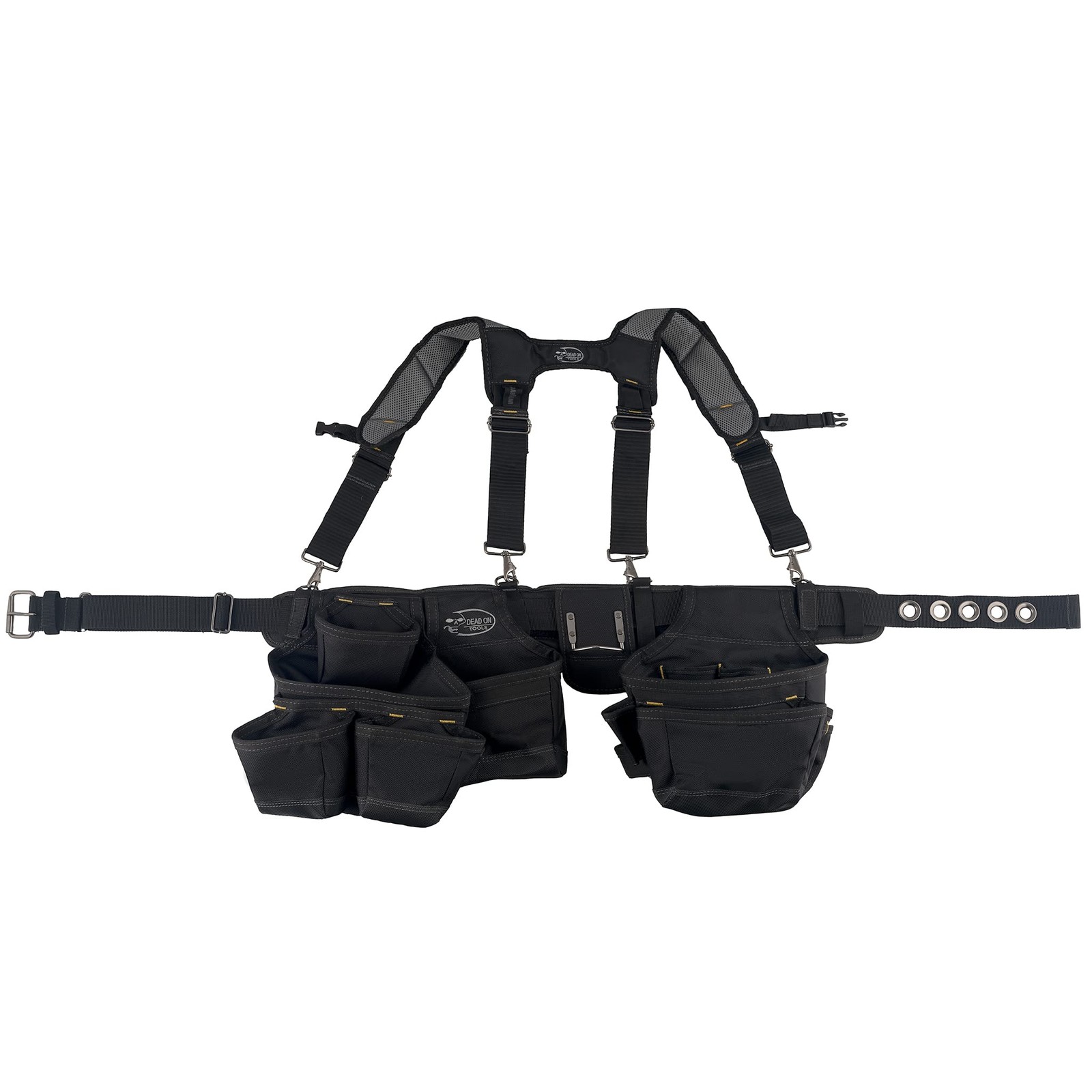 Dead On Tools – Ballistic Framer’s Tool Belt with Suspenders (DO-BSR)