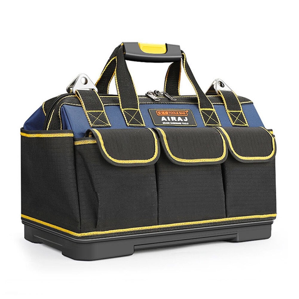 Multi-Function Tool Bag Oxford Cloth Electrician Wide Mouth Tool Bag Waterproof