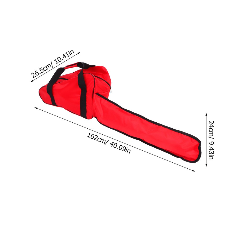 Chainsaw Bag Carrying Case: Heavy Duty Oxford Cloth Chainsaw Case With Handle
