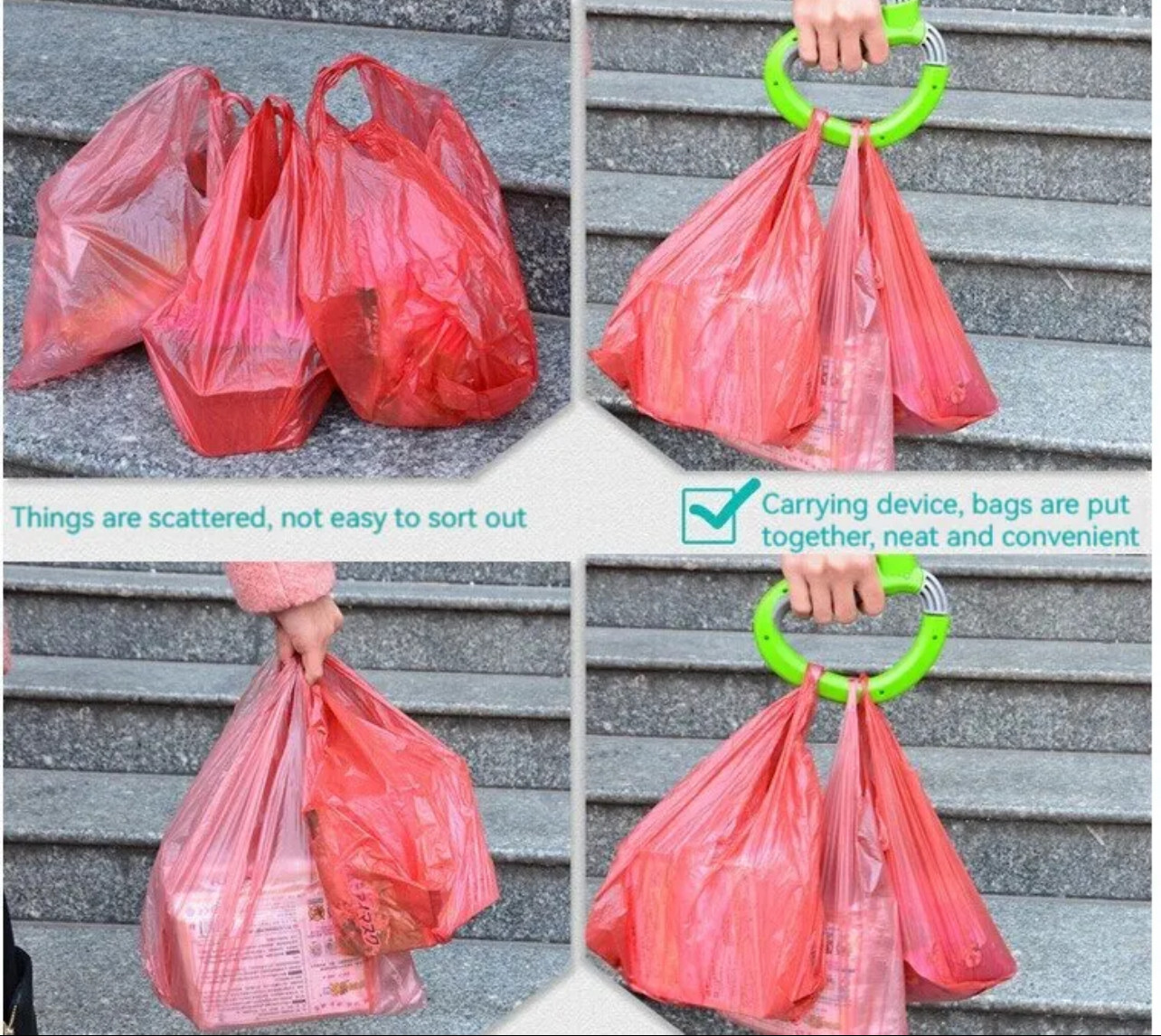 1 Piece,Shopping Carrying HandleCreative Carrying Handle