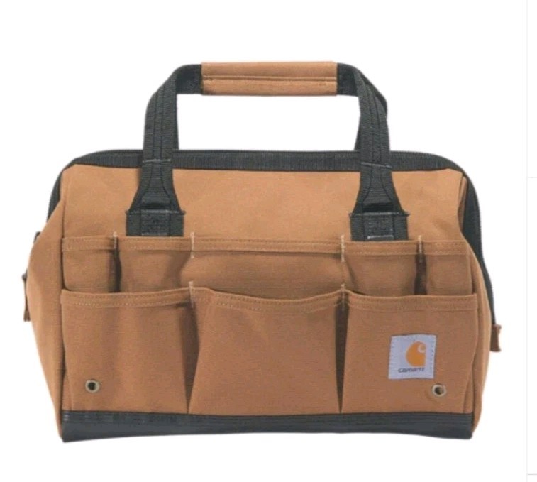 Carhartt 14 Inch Heavyweight Tool Bag with 26 Pockets, NWT